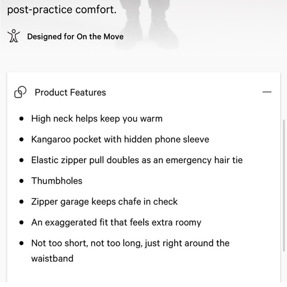 Lululemon Sz XS/S Scuba Oversized Fleece Funnel Neck *Jacquard Camo Carbon Black - Picture 15 of 16